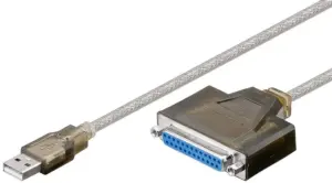 Cablu convertor USB la Paralel 25 pini 1.5m Windows 10 Goobay