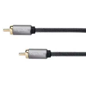 Cablu RCA 0.5m Profesional Kruger&Matz