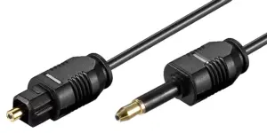 Cablu Toslink la 3.5 mm Mini Toslink 1m GOOBAY