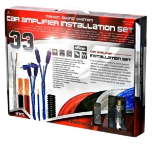 Set cabluri auto 4GA Hi-Fi Profesional 33buc M`N´C 20196-G