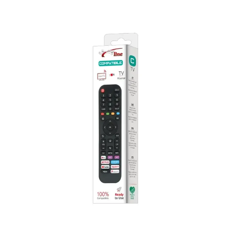 Telecomanda Universala compatibila TV HISENSE Jolly Line JL1720/COMP20240108