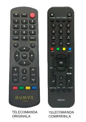 Telecomanda inlocuitoare compatibila reciever HUMAX R-843 (182-2)