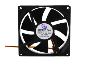 Ventilator 80x80x25mm cu 2 fire 12V 0.25A pe lagar Vapo KF8025H12S DALBI