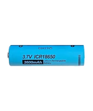 Acumulator PKCELL ICR18650 Li-Ion cu top button 3.7V 2600 mAh (631)