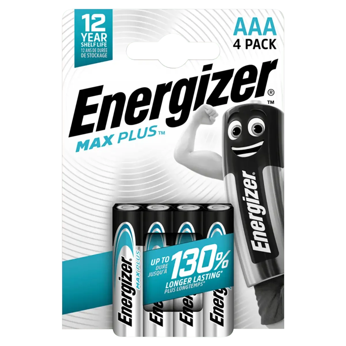 Set 4 baterii AAA ENERGIZER MAX PLUS ALKALINE POWER UPN-182292
