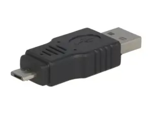 Adaptor USB 2.0 USB A tata - mufa tata USB B micro mufa nichelat VCOM CA416-PB