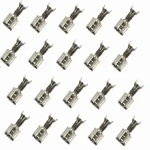 Set 20 papuci cablu mama 6.3x0.5mm cositoriti pentru cablu 0.5-1mm2 Somogyi Electronic KSH 6,3-0,5/Sn-20