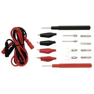 Set tester multimetru 0.95m negru rosu 1A max 30V 60V interschimbabile Emos S4001N