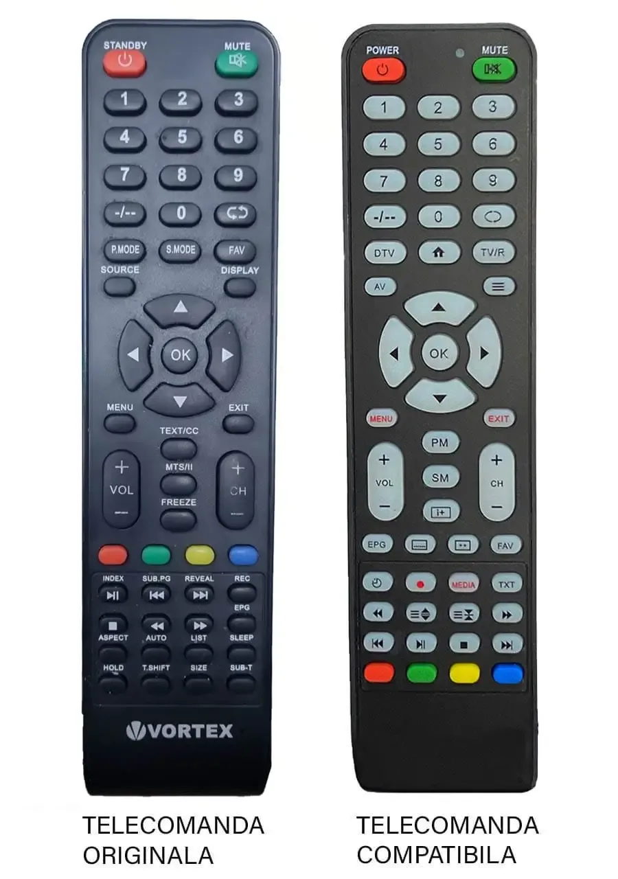Telecomanda inlocuitoare compatibila televizor LED Vortex V32MZ1 ER 587 (575)