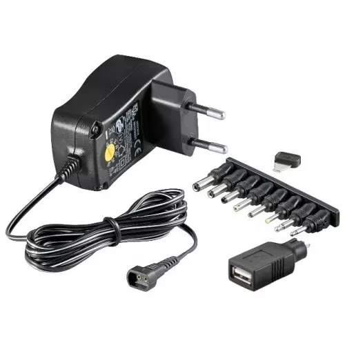 Alimentator 3-12V 600mA 9 mufe 53995 Goobay