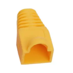 Protectie galbena pentru cablu cu modular 8P8C