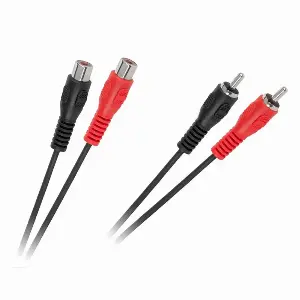 Cablu prelungitor 2x RCA 3m mama-tata Cabletech