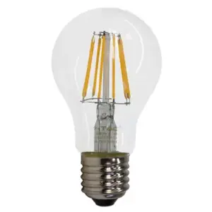 Bec E27 cu filament LED A60 6W 2700K V-TAC