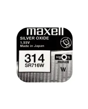 Baterie ceas Maxell SR716W V314 1.55V oxid de argint 1buc
