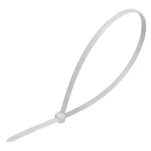 Bride 2.5x100mm plastic transparente pentru cabluri interior/exterior 100buc CELO 125100CCT