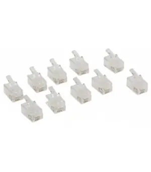 Set 10buc mufe telefon 4P4C RJ10 M`N`C 05217-10