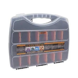 Geanta din plastic pentru accesorii 15" 380x310x60mm HANDY 10965