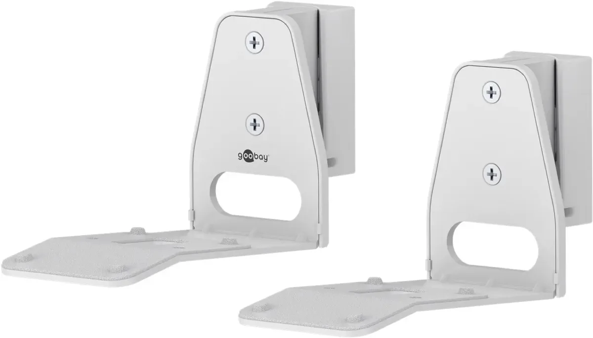 Set suport difuzor de perete Modern Sonos Era 300 Flex alb Goobay 71984