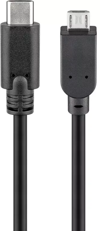 Cablu USB Type C 3.1 tata - USB2.0 micro B tata 1m Goobay