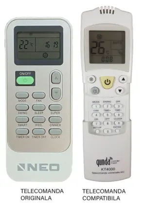 Telecomanda inlocuitoare Aer Conditionat pentru Neo DG11J1-01 (490)