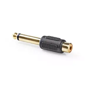 Adaptor Audio Jack Mono 6.35 mm tata - RCA mama 1buc Nedis