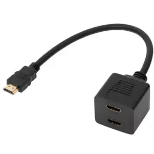 Cablu adaptor HDMI la 2 HDMI