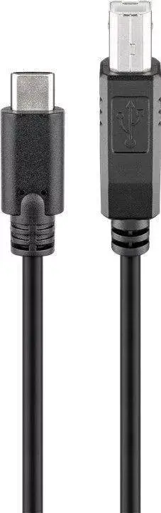 Cablu USB 3.1 Type C la USB B imprimanta 1m Goobay