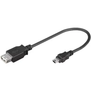Cablu adaptor USB A mama la mini USB tata 20cm Goobay
