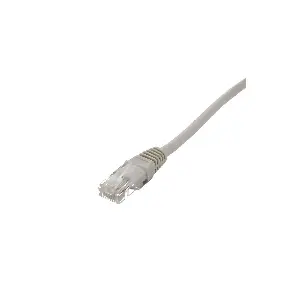 Cablu de retea Well UTP Cat5e patch cord 1m 26AWG CCA RJ45-RJ45 gri UTP-0008-1GY-WL