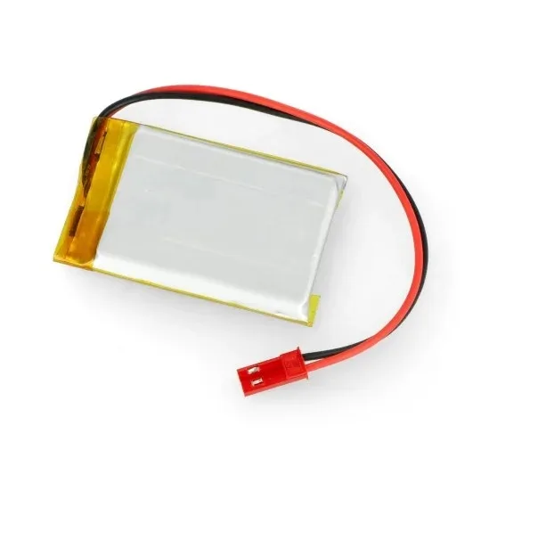Acumulator Lithium Polymer 15611 900mAh 1S 3.7V conector JST-BEC 50x34x5mm AKYGA Battery