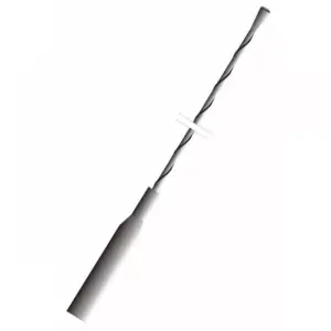 Antena auto 42.5cm cu filet interior 6mm +4 adaptoare Sunker A3