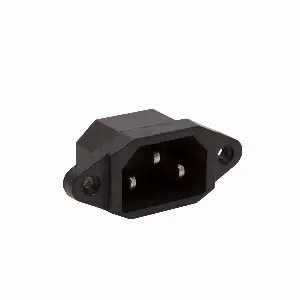 Mufa CA tata PC montabil pe panou 10A 250V