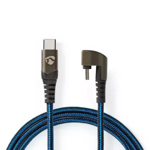 Cablu USB Type C tata - USB Type C tata conector gaming 180 2m NEDIS