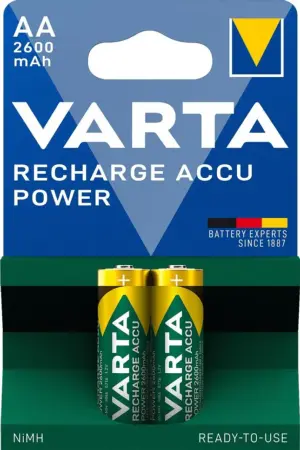 Set acumulatori Varta R6 AA 2600mAh Ready2Use 2buc