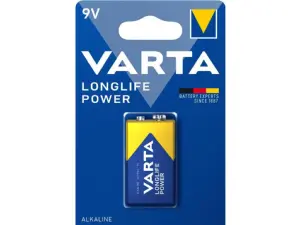 Baterie alcalina 9V LR22 Longlife Power Varta