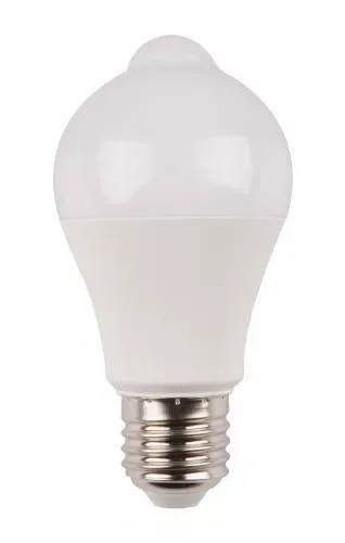 Bec cu LED cu senzor de miscare PIR A60 10W 810lm lumina rece 6500K Well