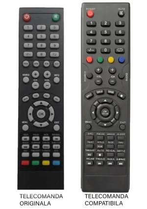 Telecomanda compatibila TV Legend EE-T24 IR 1175 (408-1)