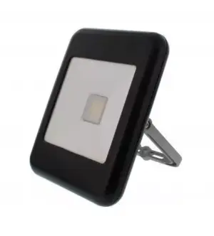 Proiector LED 20W 1400lm IP65 4000K alb mediu carcasa aluminiu negru Well