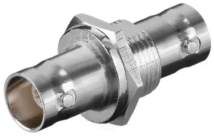 Adaptor BNC mama - BNC mama 50 ohm pe panou GOOBAY 11365