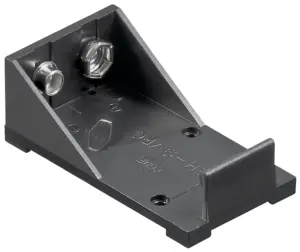 Suport baterie 1x 9V cu lamela pentru lipire negru 11995 Goobay