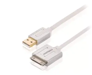 Cablu Apple iPad iPhone - USB de inalta calitate 1m alb Profigold