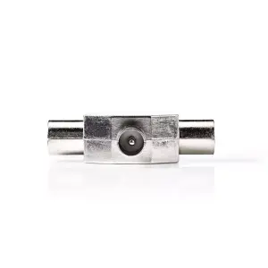 Splitter TV coaxial tata - 2x coaxial mama metalic Nedis