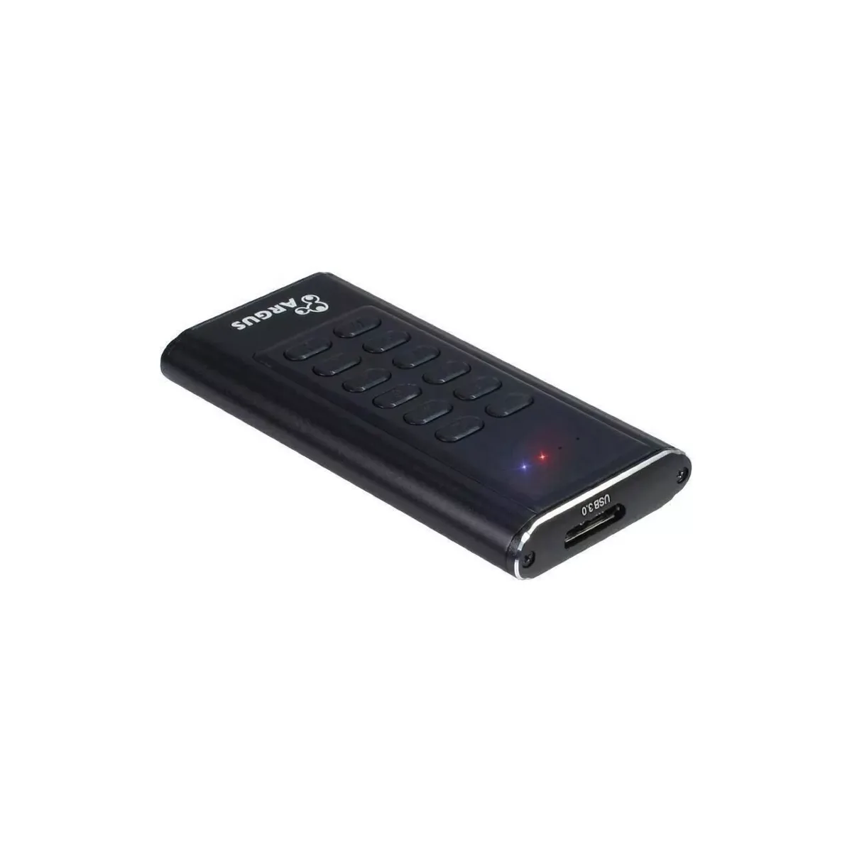 Rack HDD Inter-Tech Argus Data Protector GD-MSLK01 cu criptare USB 3.0 2.5inch negru