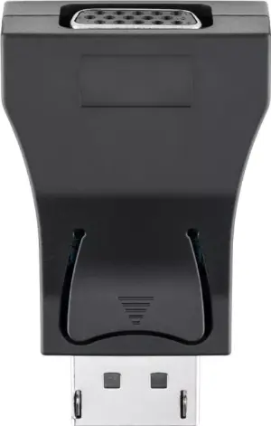 Adaptor DisplayPort tata - VGA mama contacte aurite Goobay