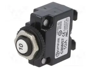Siguranta termica 10A OPTIFUSE CBW57-PB-10A-5X Imax. 1kA 32VDC/50VDC/125V/250V