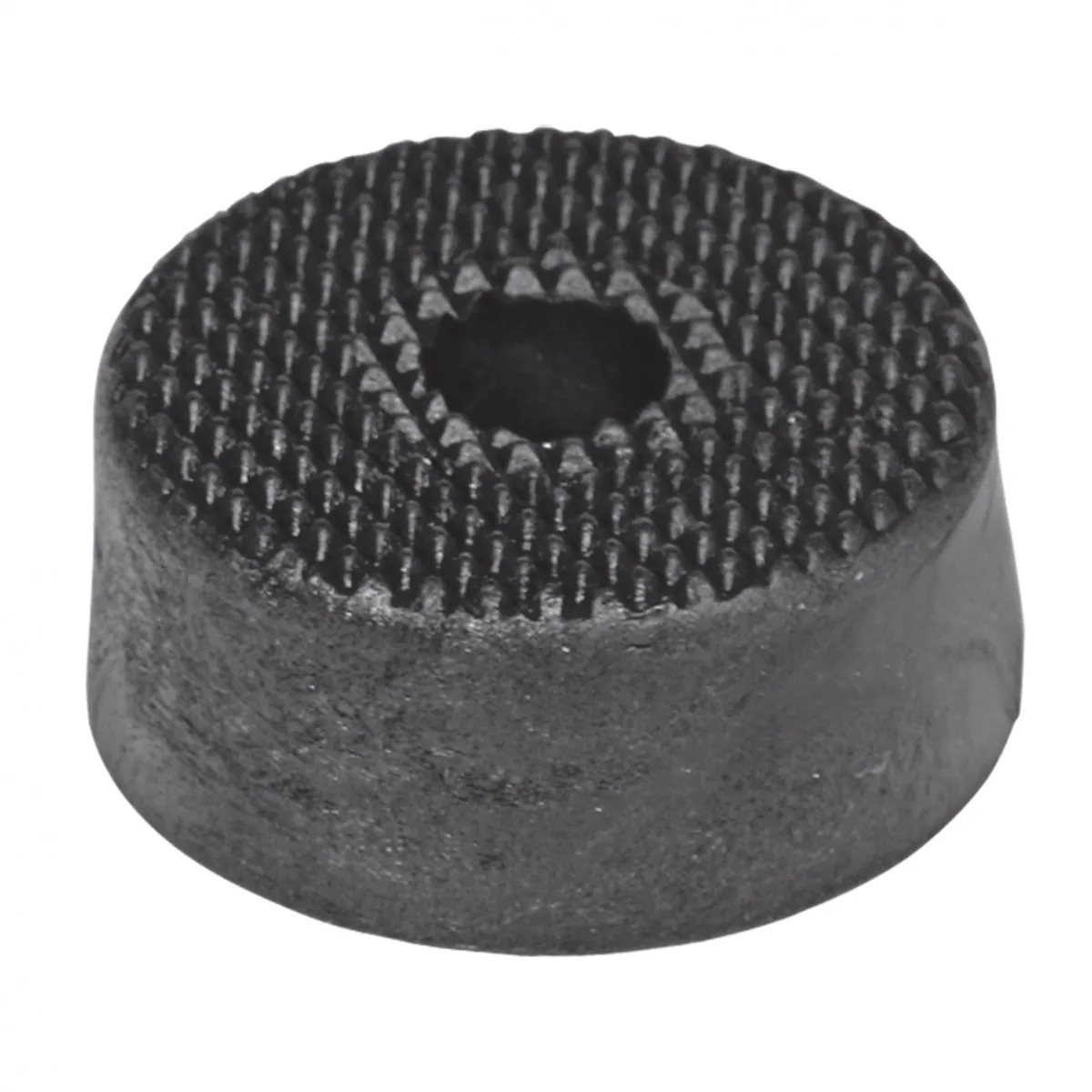 Picior cauciuc boxa R37x15mm montabil cu surub R5mm cauciuc masiv saiba metalica 1buc HT 3123 SAL