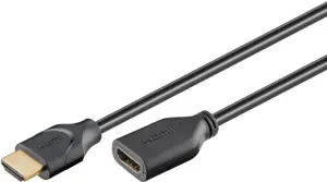 Cablu HDMI v2.0 5m Extensie High Speed cu Ethernet 4K/60Hz eARC HDR 3D 61313 Goobay