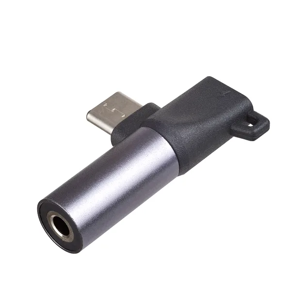 Adaptor USB 3.0 Jack 3.5 mm mama + USB type C mama alimentare la USB type C mufa AKYGA AK-AD-62