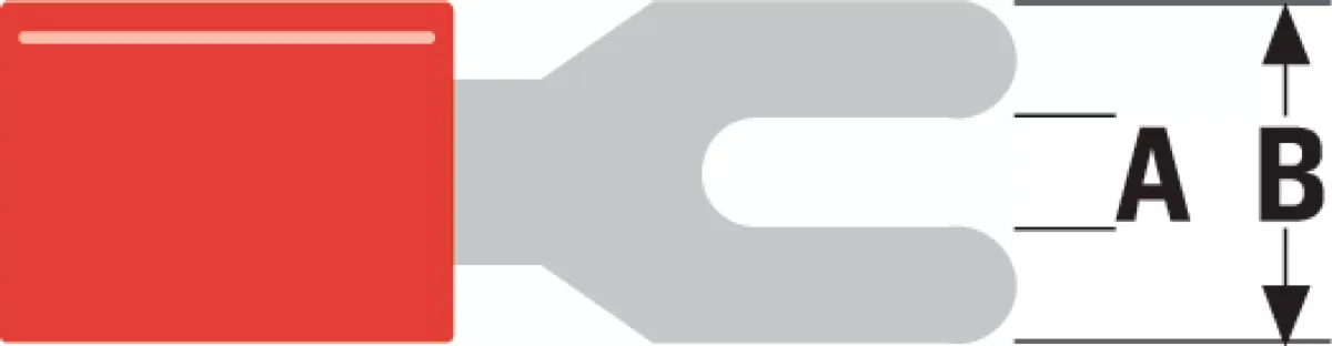 Papuc electric izolat 4.3mm rosu pentru cablu 0.5-1.5mm Valueline ST-012