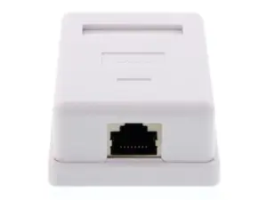 Priza simpla FTP cat6 RJ45 ecranat pe tencuiala Well